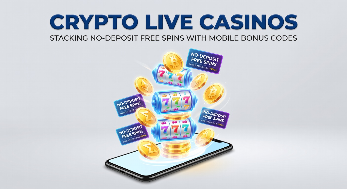 Dynamic screenshot of a crypto live casino table game featuring live dealers and cryptocurrency wallet integration, highlighting free spins promotions on mobile devices