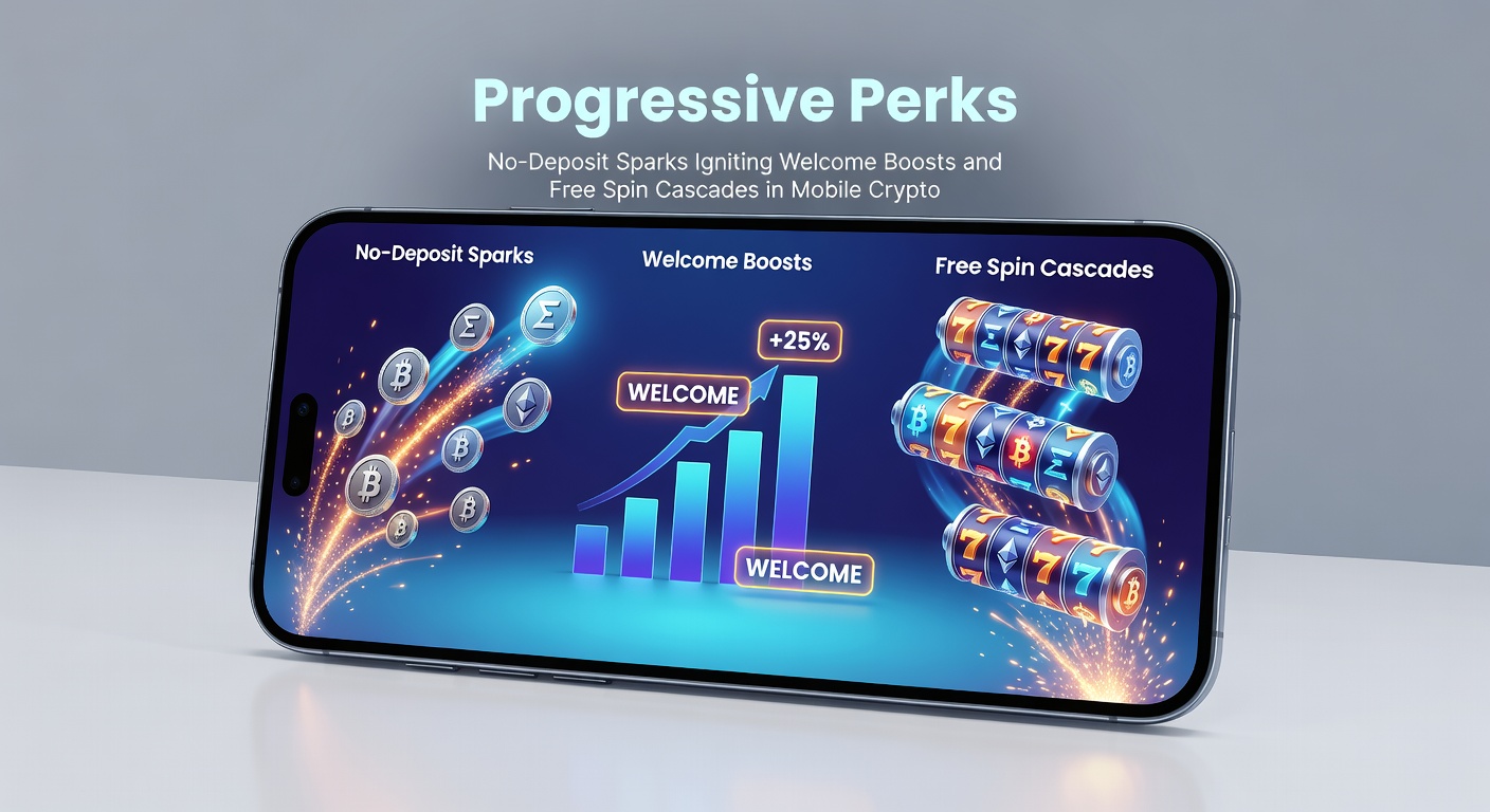 Dynamic cascade of free spins activating on a mobile crypto live roulette wheel, with progressive meters filling toward jackpot boosts